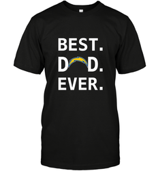 Best Los Angeles Chargers Dad Best Dad Ever NFL Football Fathers Day Men's T-Shirt