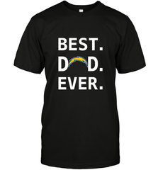 Best Los Angeles Chargers Dad Best Dad Ever NFL Football Fathers Day Men's T-Shirt Men's T-Shirt - amzapparel