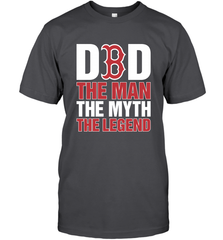 Boston Red Sox Dad The Man The Myth The Legend Father's Day MLB Men's T-Shirt Men's T-Shirt - amzapparel