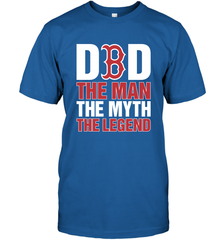 Boston Red Sox Dad The Man The Myth The Legend Father's Day MLB Men's T-Shirt Men's T-Shirt - amzapparel