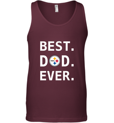 Best Pittsburgh Steelers Dad Best Dad Ever NFL Football Fathers Day Men's Tank Top Men's Tank Top - amzapparel