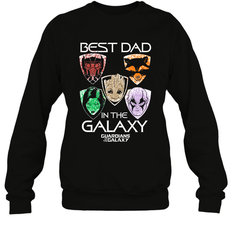 Marvel Guardians Of The Galaxy Best Dad In The Galaxy Father's Day Gifts Crewneck Sweatshirt