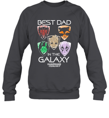 Marvel Guardians Of The Galaxy Best Dad In The Galaxy Father's Day Gifts Crewneck Sweatshirt Crewneck Sweatshirt - amzapparel