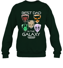 Marvel Guardians Of The Galaxy Best Dad In The Galaxy Father's Day Gifts Crewneck Sweatshirt Crewneck Sweatshirt - amzapparel
