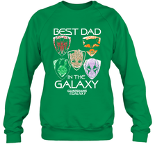 Marvel Guardians Of The Galaxy Best Dad In The Galaxy Father's Day Gifts Crewneck Sweatshirt Crewneck Sweatshirt - amzapparel