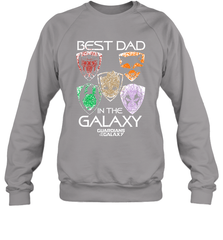 Marvel Guardians Of The Galaxy Best Dad In The Galaxy Father's Day Gifts Crewneck Sweatshirt Crewneck Sweatshirt - amzapparel