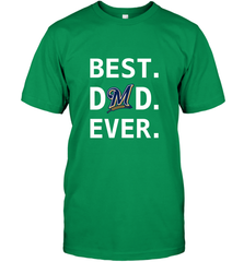 Best Milwaukee Brewers Dad Ever Baseball MLB Fathers Day Men's T-Shirt Men's T-Shirt - amzapparel
