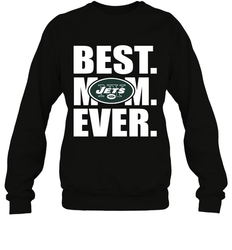 Best New York Jets Mom Ever NFL Team Mother's Day Gift Crewneck Sweatshirt