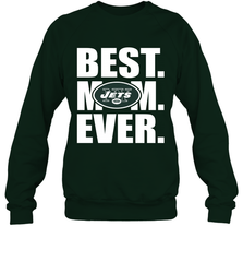 Best New York Jets Mom Ever NFL Team Mother's Day Gift Crewneck Sweatshirt Crewneck Sweatshirt - amzapparel