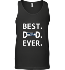 Best Seattle Seahawks Dad Best Dad Ever NFL Football Fathers Day Men's Tank Top Men's Tank Top - amzapparel