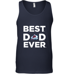 Best Colorado Avalanche Dad Ever Hockey NHL Fathers Day GIft For Daddy Men's Tank Top
