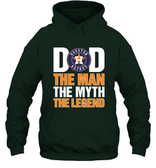 Houston Astros Dad The Man The Myth The Legend Father's Day MLB Hooded Sweatshirt Hooded Sweatshirt - amzapparel