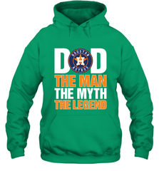 Houston Astros Dad The Man The Myth The Legend Father's Day MLB Hooded Sweatshirt Hooded Sweatshirt - amzapparel