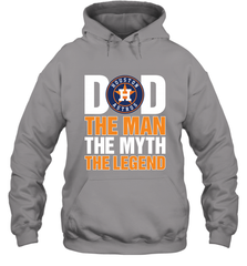 Houston Astros Dad The Man The Myth The Legend Father's Day MLB Hooded Sweatshirt Hooded Sweatshirt - amzapparel