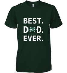 Best New York Jets Dad Best Dad Ever NFL Football Fathers Day Men's Premium T-Shirt Men's Premium T-Shirt - amzapparel