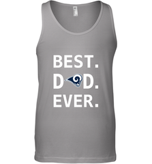 Best Los Angeles Rams Dad Best Dad Ever NFL Football Fathers Day Men's Tank Top Men's Tank Top - amzapparel