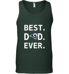 Best Los Angeles Rams Dad Best Dad Ever NFL Football Fathers Day Men's Tank Top Men's Tank Top - amzapparel