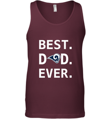 Best Los Angeles Rams Dad Best Dad Ever NFL Football Fathers Day Men's Tank Top Men's Tank Top - amzapparel