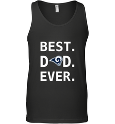 Best Los Angeles Rams Dad Best Dad Ever NFL Football Fathers Day Men's Tank Top