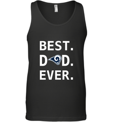 Best Los Angeles Rams Dad Best Dad Ever NFL Football Fathers Day Men's Tank Top Men's Tank Top - amzapparel