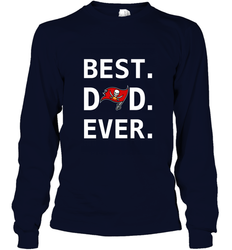 Best Tampa Bay Buccaneers Dad Best Dad Ever NFL Football Fathers Day Long Sleeve T-Shirt