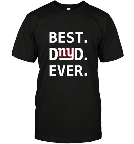 Best New York Giants Dad Best Dad Ever NFL Football Fathers Day Men's T-Shirt Men's T-Shirt / Black / S Men's T-Shirt - amzapparel