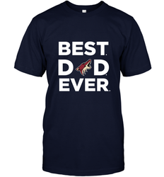 Best Arizona Coyotes Dad Ever Hockey NHL Fathers Day GIft For Daddy Men's T-Shirt