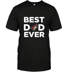 Best Arizona Coyotes Dad Ever Hockey NHL Fathers Day GIft For Daddy Men's T-Shirt