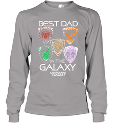 Marvel Guardians Of The Galaxy Best Dad In The Galaxy Father's Day Gifts Long Sleeve T-Shirt Long Sleeve T-Shirt - amzapparel
