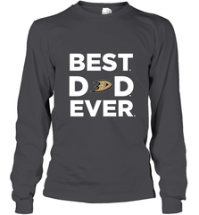 Best Anaheim Ducks Dad Ever Hockey NHL Fathers Day GIft For Daddy Long Sleeve T-Shirt Long Sleeve T-Shirt - amzapparel