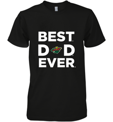 Best Minnesota Wild Dad Ever Hockey NHL Fathers Day GIft For Daddy Men's Premium T-Shirt Men's Premium T-Shirt - amzapparel