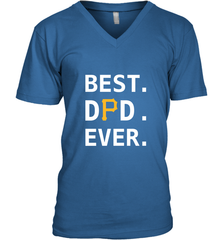 Best Pittsburgh Pirates Dad Ever Baseball MLB Fathers Day Men's V-Neck T-Shirt Men's V-Neck T-Shirt - amzapparel