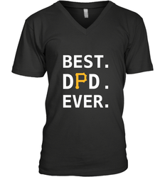 Best Pittsburgh Pirates Dad Ever Baseball MLB Fathers Day Men's V-Neck T-Shirt