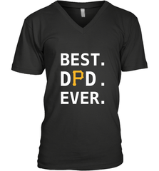 Best Pittsburgh Pirates Dad Ever Baseball MLB Fathers Day Men's V-Neck T-Shirt Men's V-Neck T-Shirt - amzapparel