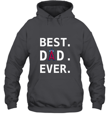 Best Los Angeles Angels Dad Ever Baseball MLB Fathers Day Hooded Sweatshirt Hooded Sweatshirt - amzapparel