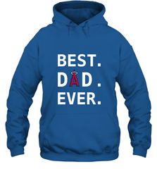 Best Los Angeles Angels Dad Ever Baseball MLB Fathers Day Hooded Sweatshirt Hooded Sweatshirt - amzapparel