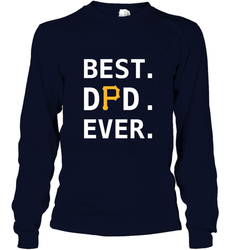 Best Pittsburgh Pirates Dad Ever Baseball MLB Fathers Day Long Sleeve T-Shirt