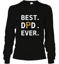 Best Pittsburgh Pirates Dad Ever Baseball MLB Fathers Day Long Sleeve T-Shirt
