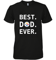 Best Pittsburgh Steelers Dad Best Dad Ever NFL Football Fathers Day Men's Premium T-Shirt Men's Premium T-Shirt - amzapparel