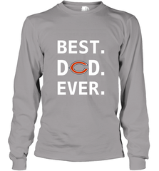 Best Chicago Bears Dad Best Dad Ever NFL Football Fathers Day Long Sleeve T-Shirt Long Sleeve T-Shirt - amzapparel