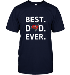 Best Tampa Bay Buccaneers Dad Best Dad Ever NFL Football Fathers Day Men's T-Shirt