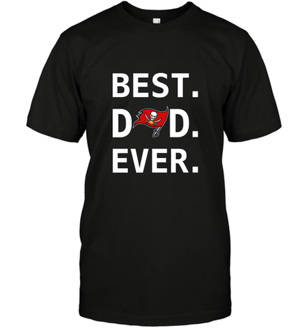 Best Tampa Bay Buccaneers Dad Best Dad Ever NFL Football Fathers Day Men's T-Shirt Men's T-Shirt / Black / S Men's T-Shirt - amzapparel