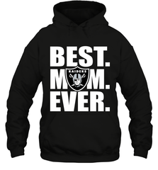 Best Oakland Raiders Mom Ever NFL Team Mother's Day Gift Hooded Sweatshirt Hooded Sweatshirt - amzapparel