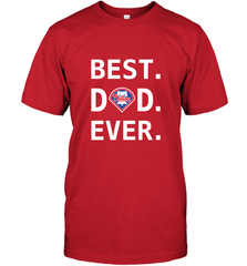 Best Philadelphia Phillies Dad Ever Baseball MLB Fathers Day Men's T-Shirt Men's T-Shirt - amzapparel