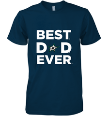 Best Dallas Stars Dad Ever Hockey NHL Fathers Day GIft For Daddy Men's Premium T-Shirt Men's Premium T-Shirt - amzapparel