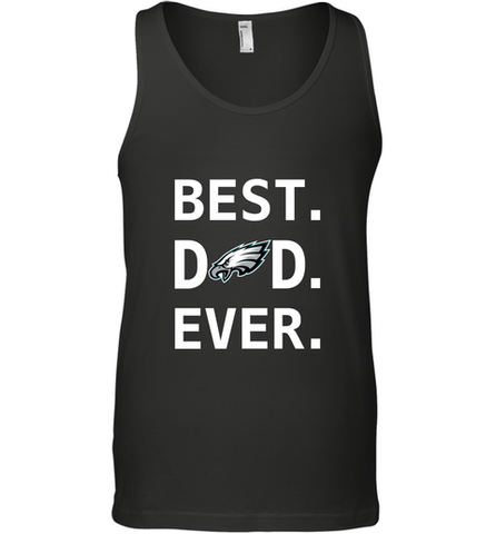 Best Philadelphia Eagles Dad Best Dad Ever NFL Football Fathers Day Men's Tank Top Men's Tank Top / Black / XS Men's Tank Top - amzapparel