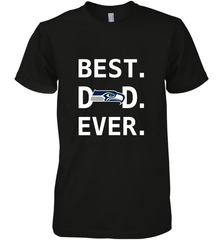 Best Seattle Seahawks Dad Best Dad Ever NFL Football Fathers Day Men's Premium T-Shirt Men's Premium T-Shirt - amzapparel