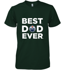 Best Edmonton Oilers Dad Ever Hockey NHL Fathers Day GIft For Daddy Men's Premium T-Shirt Men's Premium T-Shirt - amzapparel