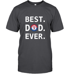 Best Texas Rangers Dad Ever Baseball MLB Fathers Day Men's T-Shirt Men's T-Shirt - amzapparel