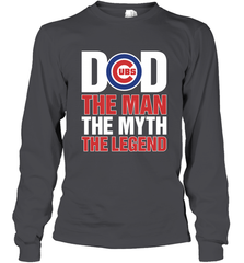 Chicago Cubs Dad The Man The Myth The Legend Father's Day MLB Long Sleeve T-Shirt Long Sleeve T-Shirt - amzapparel